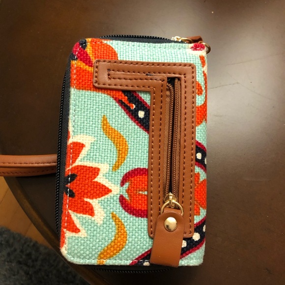 Spartina clutch/wristlet wallet - Picture 4 of 5